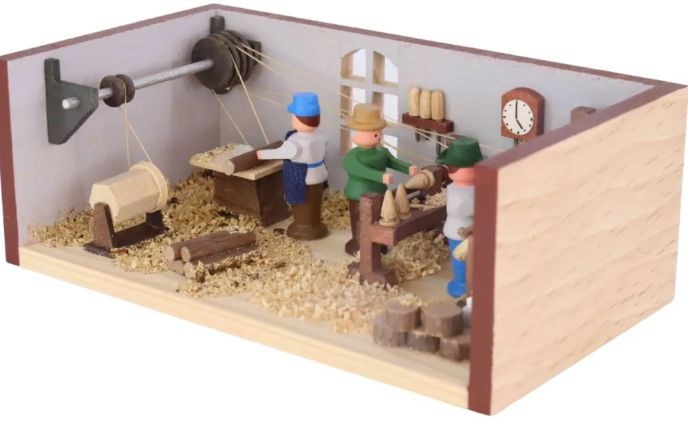 Gunter Flath Miniaturen*Miniaturstübchen Drehwerk von