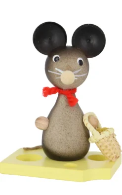 Zenker Tierfiguren*Mäusekind mit Blumenkorb, 7 cm von Ralf