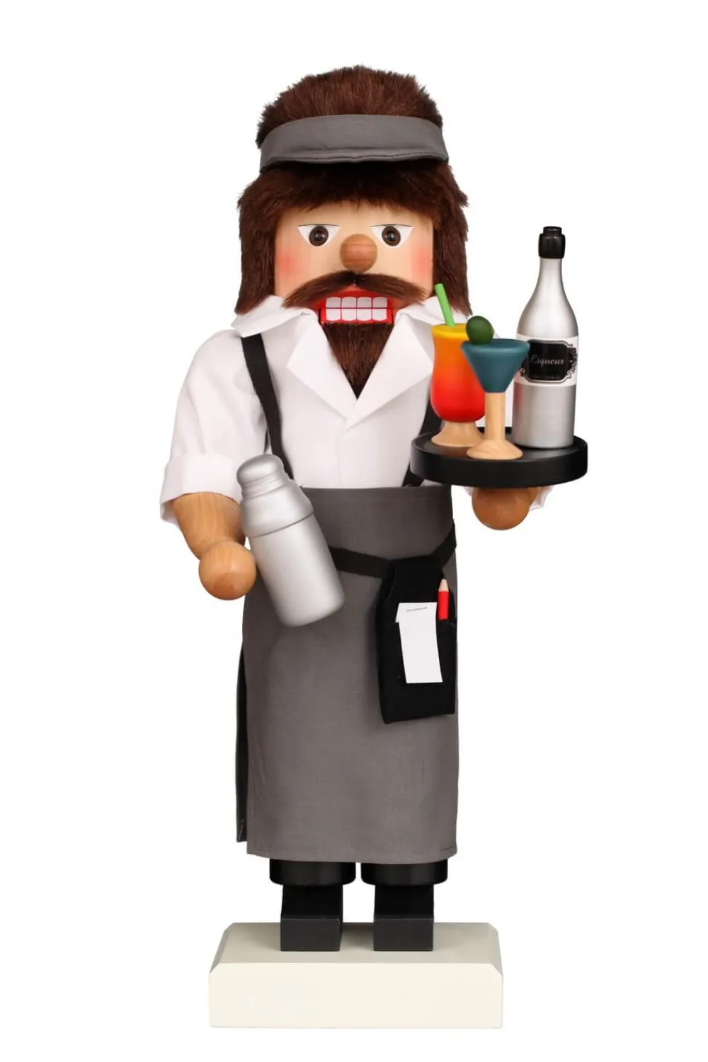 Christian Ulbricht Auslaufartikel | Nussknacker*Nussknacker Barkeeper, 45 cm von