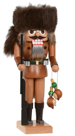 KWO Nussknacker*Nussknacker Entenjäger, 26 cm von