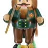 Richard Glässer GmbH Nussknacker*Nussknacker Förster mit Dackel, 33 cm, von Richard Glässer
