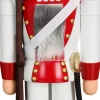 Seiffener Volkskunst eG Bestseller | Nussknacker*Nussknacker Grenadier, rot, 39 cm von