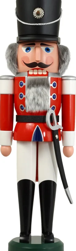 Seiffener Volkskunst eG Neuheiten | Nussknacker*Nussknacker Husar, , 60 cm von