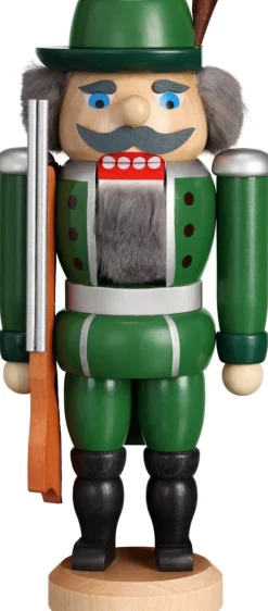 Seiffener Volkskunst eG Nussknacker*Nussknacker Jäger, 25 cm von