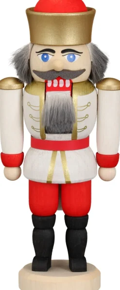 Seiffener Volkskunst eG Nussknacker*Nussknacker König, 13 cm, von Seiffener Volkskunst