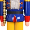 Seiffener Volkskunst eG Nussknacker*Nussknacker König, blau, 60 cm von