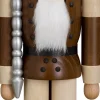 Seiffener Volkskunst eG Nussknacker*Nussknacker König, braun, 39 cm von