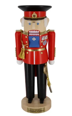 Richard Glässer GmbH Nussknacker*Nussknacker König Charles III, 26 cm von Richard Glässer