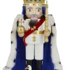 Richard Glässer GmbH Nussknacker*Nussknacker König Ludwig II. von Bayern mit Umhang, 52 cm von Richard Glässer