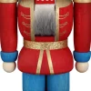 Seiffener Volkskunst eG Nussknacker*Nussknacker König, rot, 13 cm von Seiffener Volkskunst