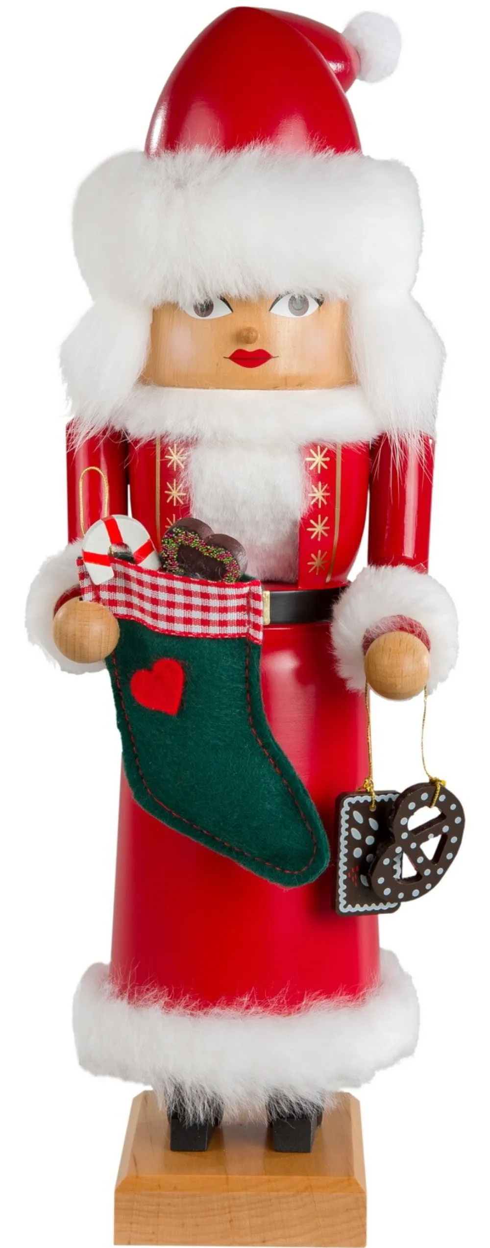KWO Nussknacker*Nussknacker Mrs. Santa, 29 cm von