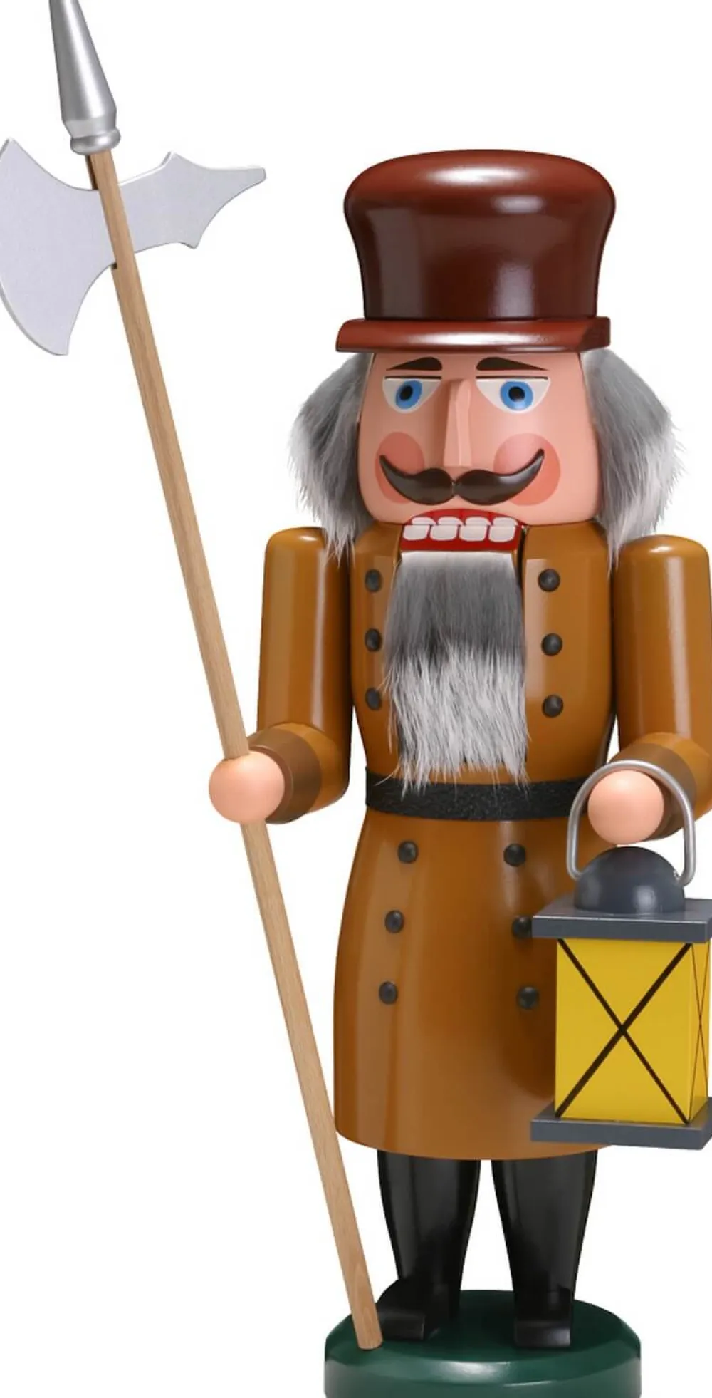 Seiffener Volkskunst eG Neuheiten*Nussknacker Nachtwächter, 36 cm, von