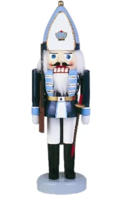Holzkunst Gahlenz Nussknacker*Nussknacker Preussischer Grenadier, 30 cm von