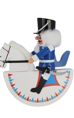 Legler Holz- und Drechslerwaren HODREWA Nussknacker*Nussknacker Reiterlein Husar blau, 27 cm von Legler