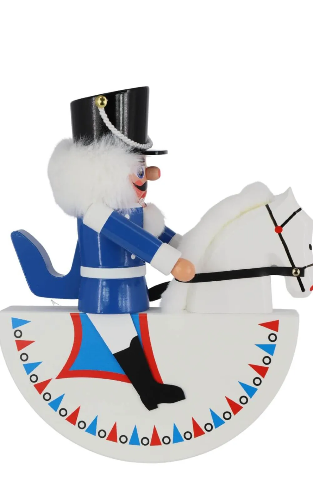 Legler Holz- und Drechslerwaren HODREWA Nussknacker*Nussknacker Reiterlein Husar blau, 27 cm von Legler