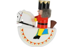 Legler Holz- und Drechslerwaren HODREWA Nussknacker*Nussknacker Reiterlein König, 13 cm von Legler