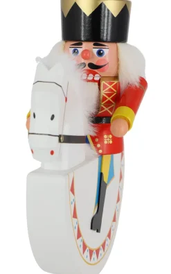 Legler Holz- und Drechslerwaren HODREWA Nussknacker*Nussknacker Reiterlein König, 27 cm von Legler