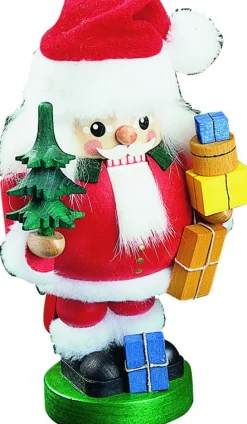 Richard Glässer GmbH Nussknacker*Nussknacker Santa mit Paketen, 19 cm von Richard Glässer