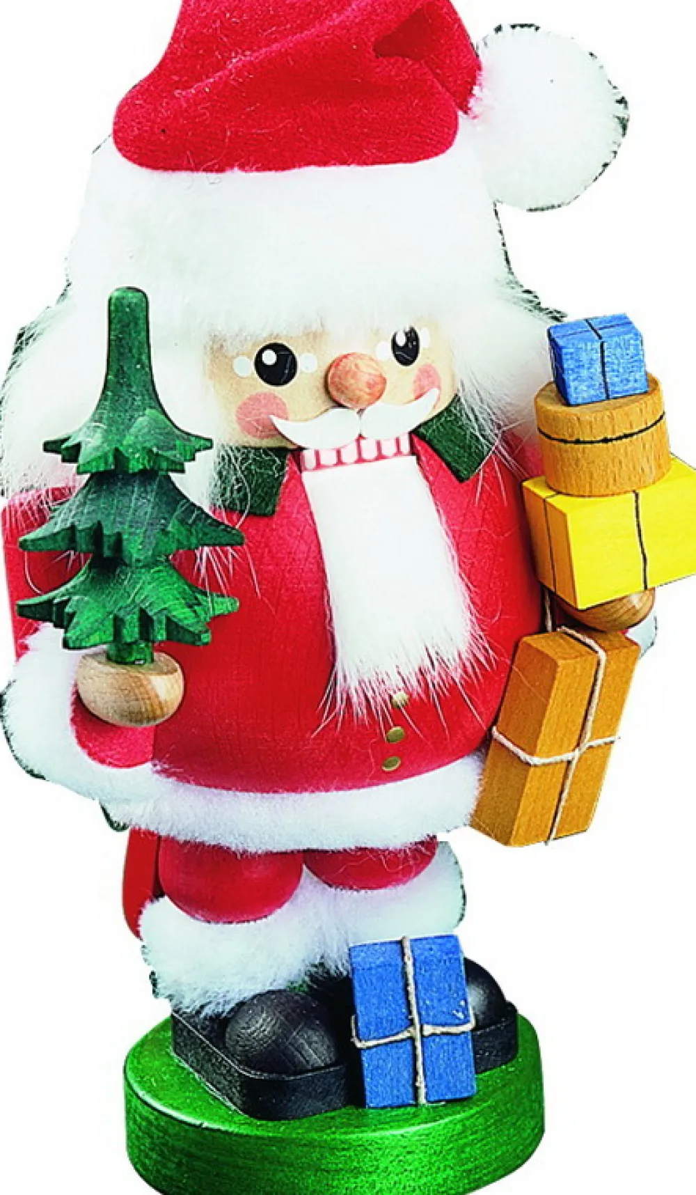Richard Glässer GmbH Nussknacker*Nussknacker Santa mit Paketen, 19 cm von Richard Glässer