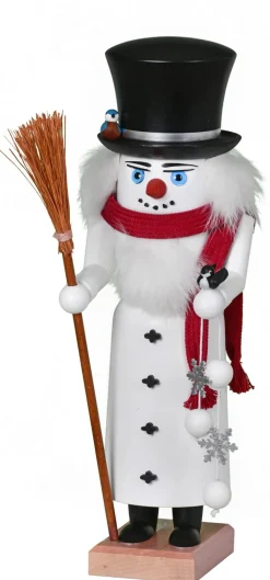 KWO Nussknacker*Nussknacker Schneemann, 29 cm von