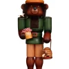 Christian Ulbricht Auslaufartikel*Nussknacker Teddy Tambo - Der Honigbär, 40 cm von