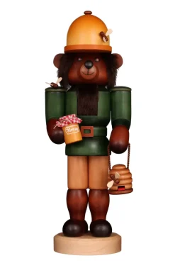 Christian Ulbricht Auslaufartikel*Nussknacker Teddy Tambo - Der Honigbär, 40 cm von