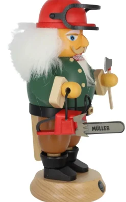 Müller Kleinkunst Nussknacker*Nussknacker Waldarbeiter, 23 cm von