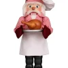 Christian Ulbricht Auslaufartikel | Nussknacker*Nussknacker Weihnachtsmann Küchenchef, 46 cm von