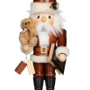 Christian Ulbricht Nussknacker*Nussknacker Weihnachtsmann Teddy , 44 cm von