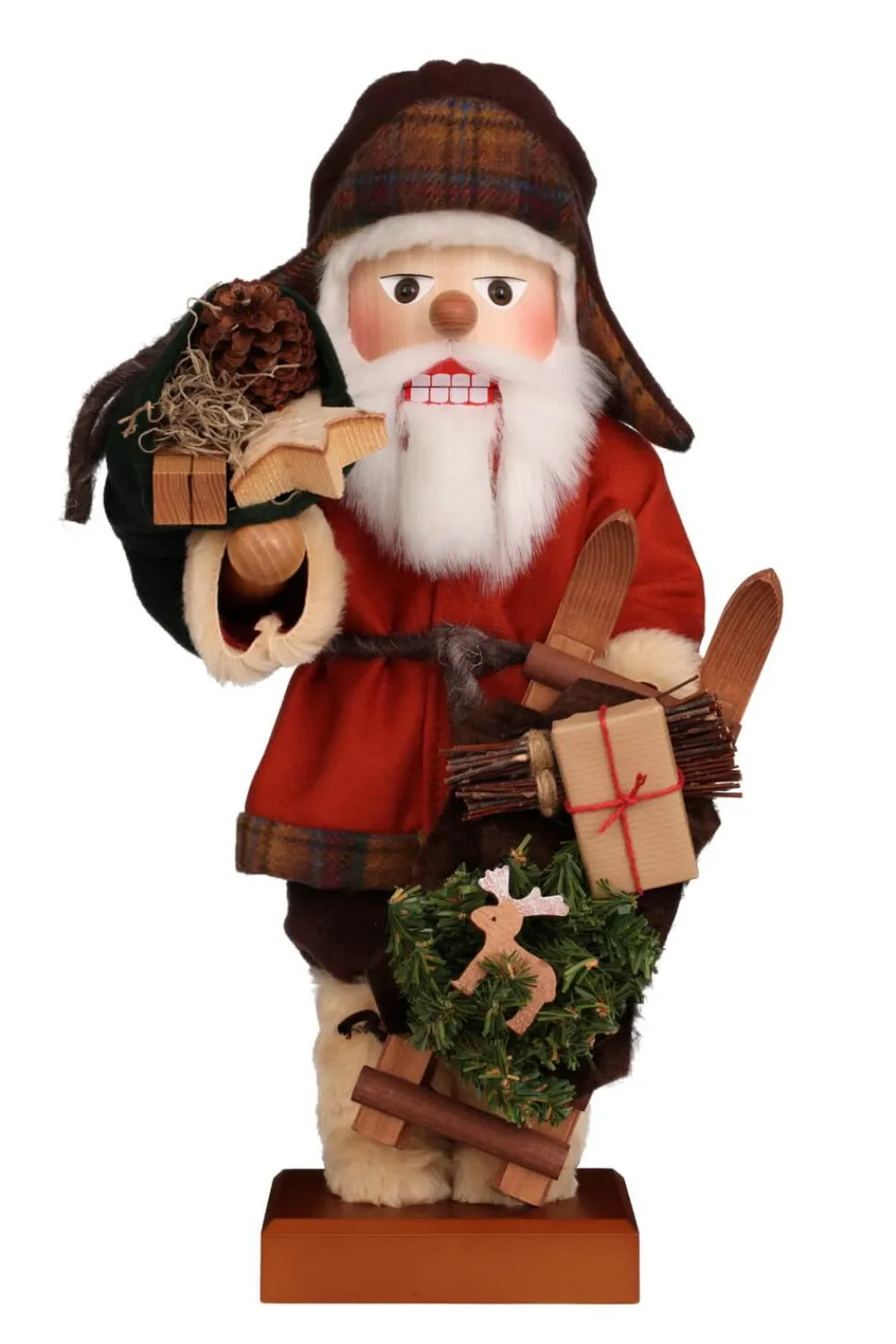 Christian Ulbricht Nussknacker*Nussknacker Weihnachtsmann Sami, 46 cm von