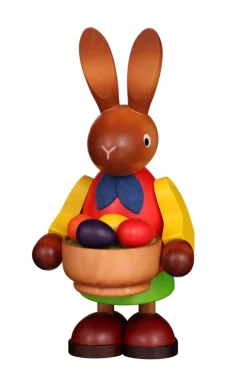 Christian Ulbricht Osterhasen*Osterhase - Hasenfrau mit Osternest, 22 cm von