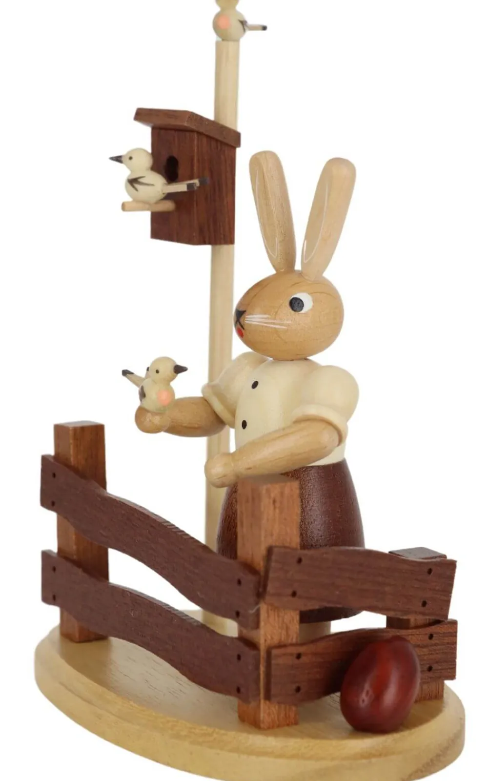 Müller Kleinkunst Osterhasen*Osterhase - Häsin am Gartenzaun, von