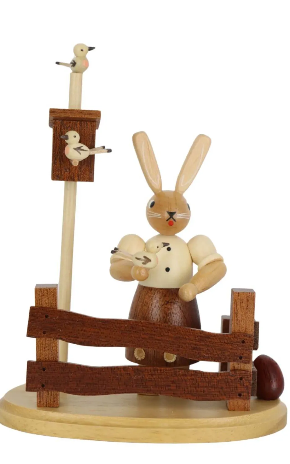 Müller Kleinkunst Osterhasen*Osterhase - Häsin am Gartenzaun, von