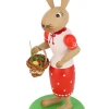 SEIFFENcom by Nestler GmbH Osterhasen*Osterhase - Häsin mit Eierkorb, 28 cm von SEIFFEN.COM