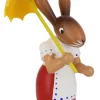 SEIFFENcom by Nestler GmbH Neuheiten | Osterhasen*Osterhase - Häsin mit Schirm, 9 cm, von SEIFFEN.COM