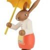 SEIFFENcom by Nestler GmbH Osterhasen*Osterhase - Häsin mit Schirm, 21 cm, von SEIFFEN.COM