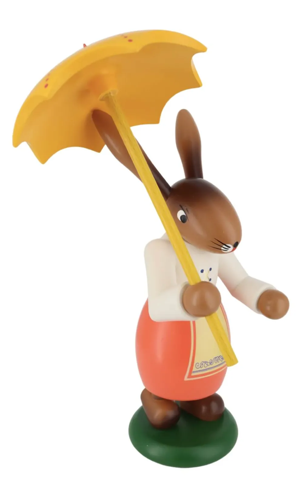SEIFFENcom by Nestler GmbH Osterhasen*Osterhase - Häsin mit Schirm, 21 cm, von SEIFFEN.COM