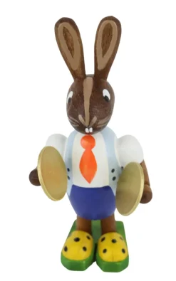 Figurenland Uhlig GmbH Osterhasen*Osterhase - Junge mit Becken von
