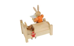 Müller Kleinkunst Osterhasen*Osterhase - Mutter erzählt Gute-Nacht-Geschichte, 10 cm, von
