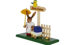 SEIFFENcom by Nestler GmbH Neuheiten*Osterhase - Mutter mit Kinderwagen,12 cm, von SEIFFEN.COM
