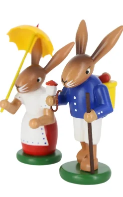 SEIFFENcom by Nestler GmbH Neuheiten*Osterhase - Pärchen, 9 cm, von SEIFFEN.COM