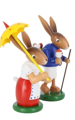 SEIFFENcom by Nestler GmbH Neuheiten*Osterhase - Pärchen, 9 cm, von SEIFFEN.COM