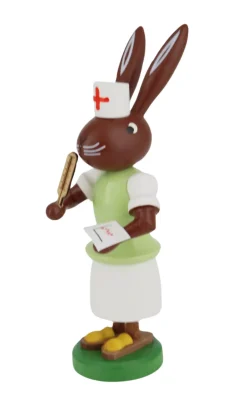 Thomas Preißler Osterhasen*Osterhase Krankenschwester, 9 cm von
