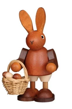 Christian Ulbricht Neuheiten*Osterhase mit Eierkorb , 9 cm von