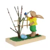 Bettina Franke Neuheiten | Osterhasen*Osterhase mit Gartenzaun, geschnitzt von