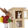 SEIFFENcom by Nestler GmbH Neuheiten | Osterhasen*Osterhase mit Hasenstall, 9 cm, von SEIFFEN.COM