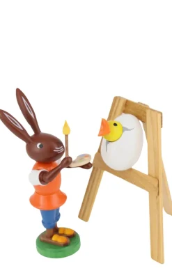 Thomas Preißler Osterhasen*Osterhase mit Küken, 9 cm von