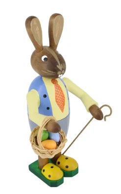 Figurenland Uhlig GmbH Osterhasen*Osterhase mit Korb, 15 cm von