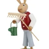 SEIFFENcom by Nestler GmbH Neuheiten | Osterhasen*Osterhase mit Rechen und Gießkanne, 28 cm, von SEIFFEN.COM