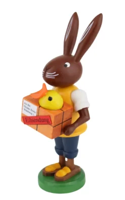 Thomas Preißler Osterhasen*Osterhase Postbote, 9 cm von
